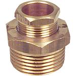Gland screw connection