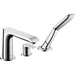 3-Loch Wannenrandmischer Hansgrohe Metris Ausladung 194 mm chrom