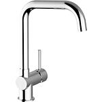 Sink mixer Nevado round with swivel spout
