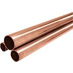 Metal pipe in rolls and rods
