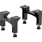Advantix adjustable foot set for shower channel, model 4982.90 Height 95-160mm