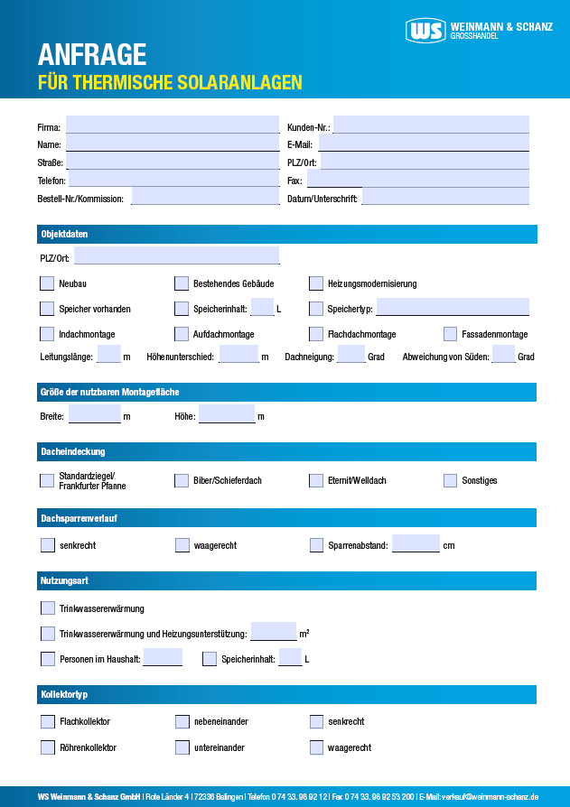 <p>Thermische Solaranlagen</p> <p> </p>