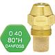 Danfoss oil nozzle 0.40 80°H type V for Viessmann Vitoplus VP3 and VP3a