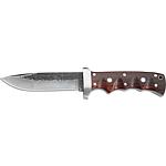 Belt knife Damascus, recessed grip, 44059