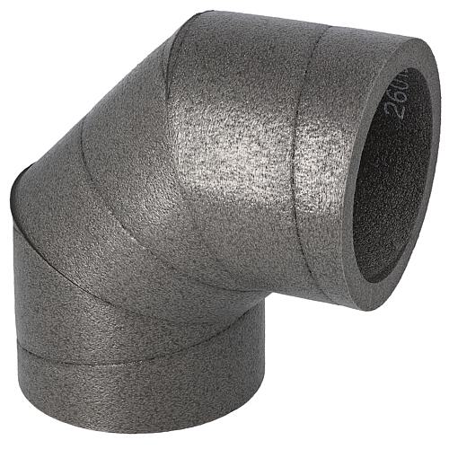 Ventilation pipe bend ISO 90° Standard 1