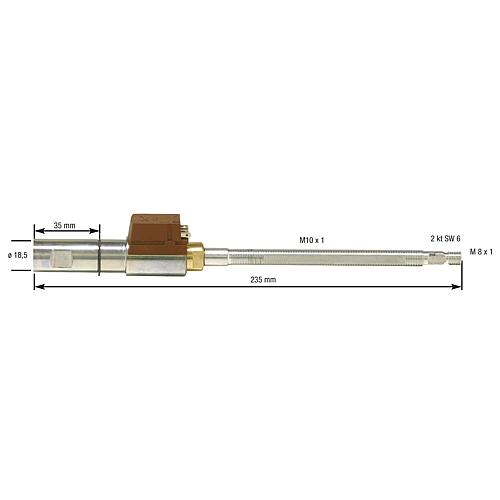 Oil pre-heater suitable for Viessmann UNIT 15.5 to 34 KW