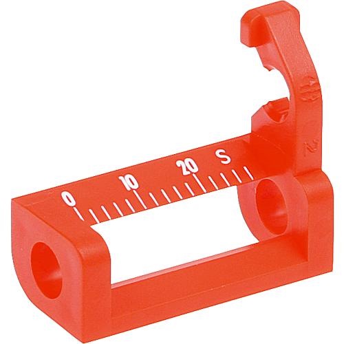 Air adjustment scale, suitable for De Dietrich M100 und Oertli OE Standard 1