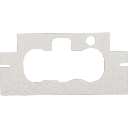 Insulation plate, suitable for De Dietrich: DOMOGAS DGXE 14 - 47 from 04.95 to 05.98 Standard 1
