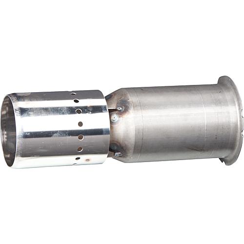 Tube de flamme, compatible De Dietrich : M 1-3/4/5 RN, M 10R(C )-N, M 100N, P 1-3RCN, P1-4RCN
 Standard 1