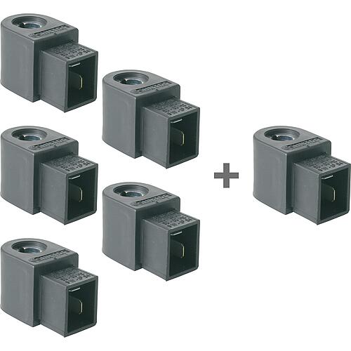 Value pack 5x + 1x free solenoid valve coil Suntec T80 3713871SAV