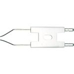 Double électrode d'allumage, compatible Hofamat K10/20/30/40/60, Recam