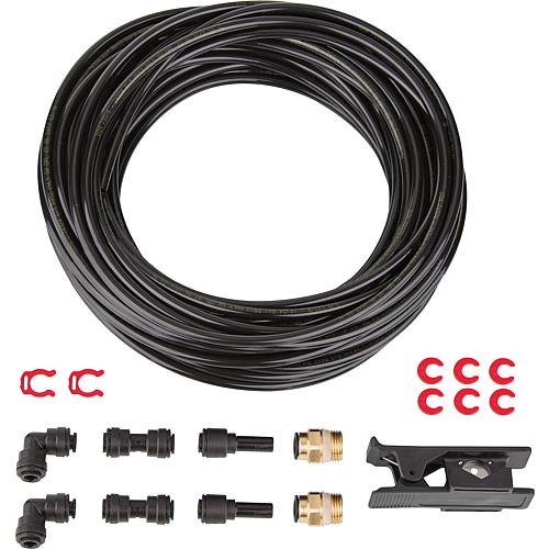 Oil line connection set, plastic Standard 1