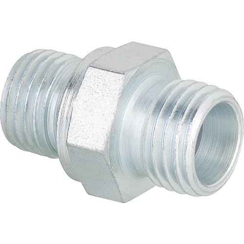 Special nipple EN 1/4" str. x 8 LR for oil hose Brötje, Cuenod, Oechsler