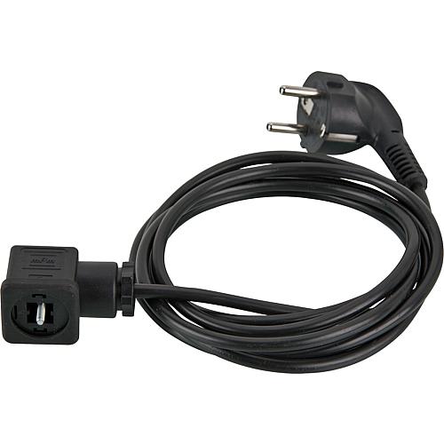 Universal mains connection cable for siphon protection solenoid valves Standard 1