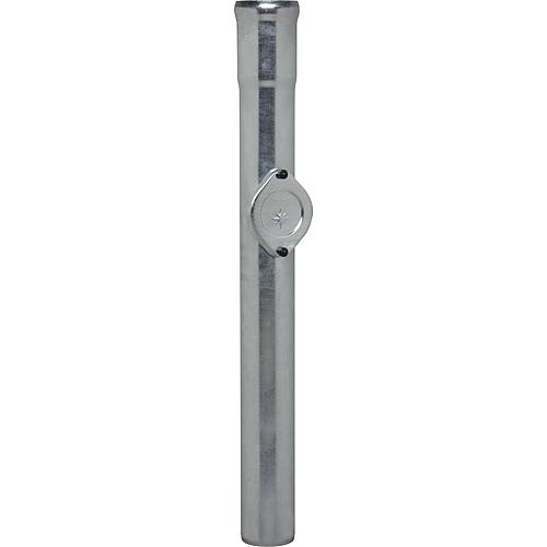 Rain stand pipe made of steel, round Standard 1