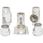  Stainless-steel exhaust gas system Uni DW, double-wall