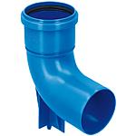 Condens blue plastic flue gas system
Elbow 87° with stand