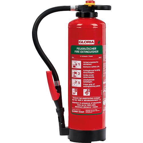 Gloria foam extinguisher, type SKA PRO with Wall brackets Standard 1