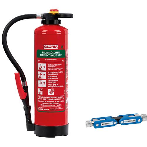 SKA 6Pro foam extinguisher with FREE universal spanner WS Standard 1