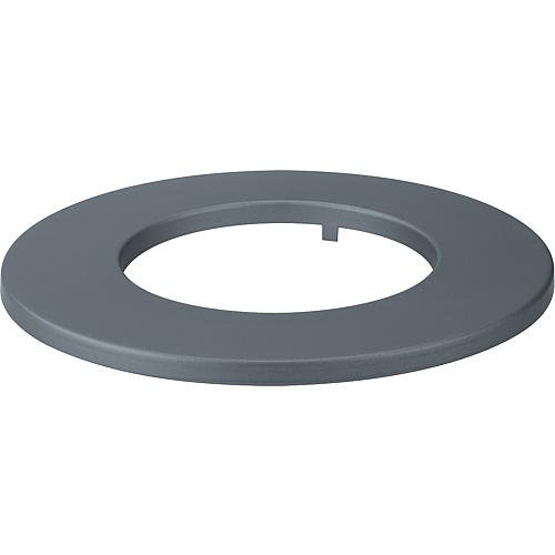 painted collar, cast grey, for DN150, edge width 60mm