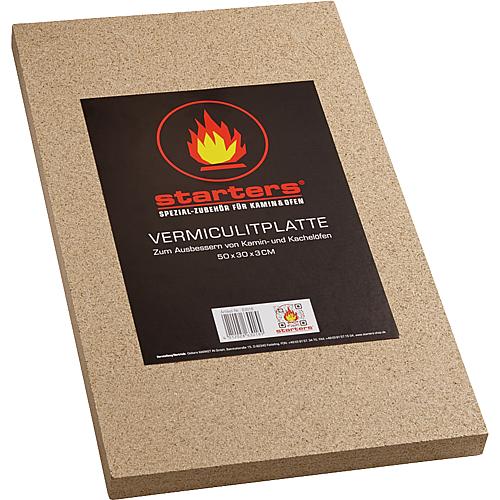 Vermiculite panel 30mm thick 500 x 300mm