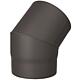 painted flue tube elbow, DN150, 45¦, cast grey