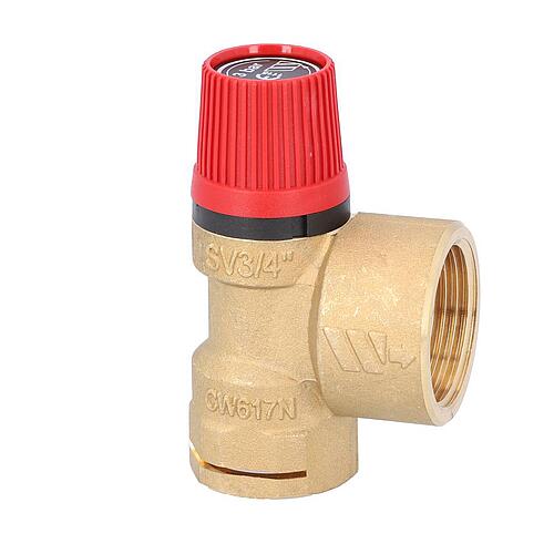 Safety valve Wolf 3/4" plugged, 3 bar 2075071