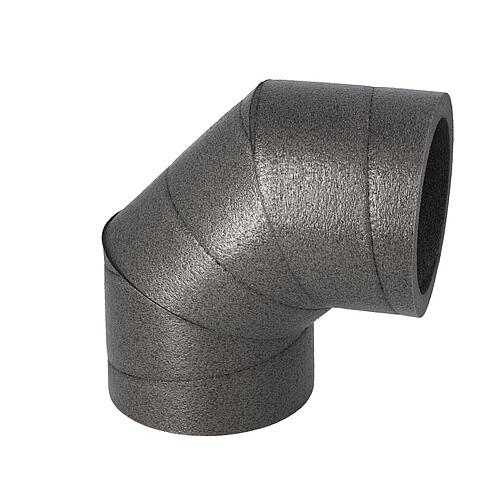 Ventilation pipe bend ISO 90° 360° Grad 1