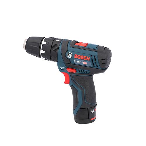 Cordless impact screwdriver BOSCH GSB 12V-15 12V with 2x 2.0 Ah Batteries and chargers