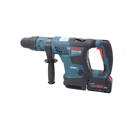 Cordless hammer drill and chisel BOSCH GBH 18V-36 C with 2x 8.0 Ah ProCORE batteries and charger