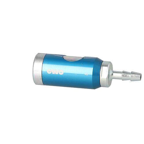 Safety compressed air coupling NW 7.2/7.4 ISO 4414 DIN/EN 983 with hose connection Ø6.0mm