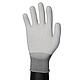 Gloves SPUN BASIC PE white size 10