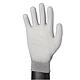 Gloves SPUN BASIC PE grey size 10