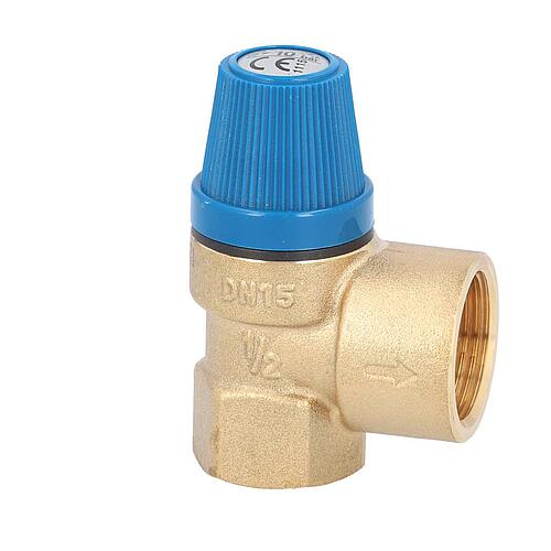 Membrane safety valve type 531 connection: inlet 1/2", outlet 3/4" 10 bar"