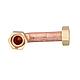 Replacement circulation pump Copper pipe with 2 union nuts suitable for Easyflow-Fresh 4