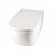 Dusch-WC VitrA V-Care 1.1 Comfort, weiß mit VitrA Clean Wandtiefspül-WC spülrandl.+ Sitz