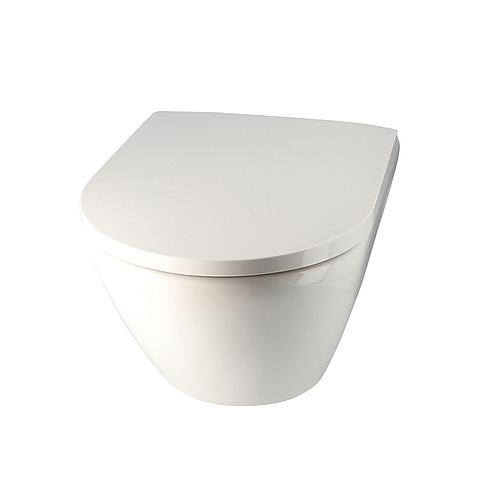 Combi-Pack Duravit D-Neo sans bord de chasse, fixation ouverte, blanc