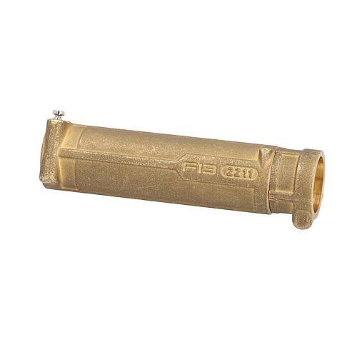 Telescopic repair fitting, DN 15, without adapter, brass 360° Grad 1