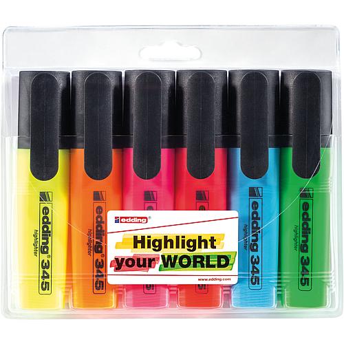 Highlighter set 6 pieces Standard 1