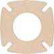 Gasket f. flange 0010042545 replaces 98-1136