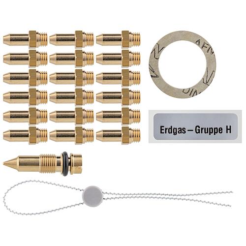 Gas type conversion kit Standard 1