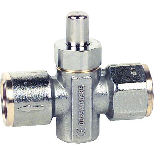 Manometer pushbutton tap Standard 1