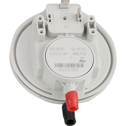 Pressure switch, suitable for Viessmann: Various models of Vitopend 100 WH1 24 KW, Vitopend 222 WHSA 24 KW Standard 1