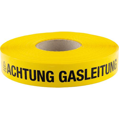 Locating tape "Attention gas pipe" yellow, L=250m