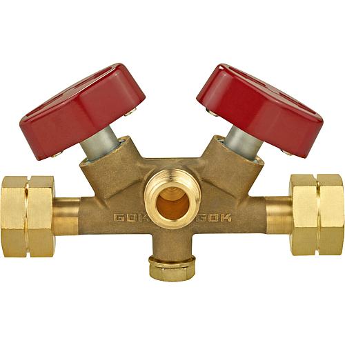 Double shut-off valve PS 16 bar Standard 1