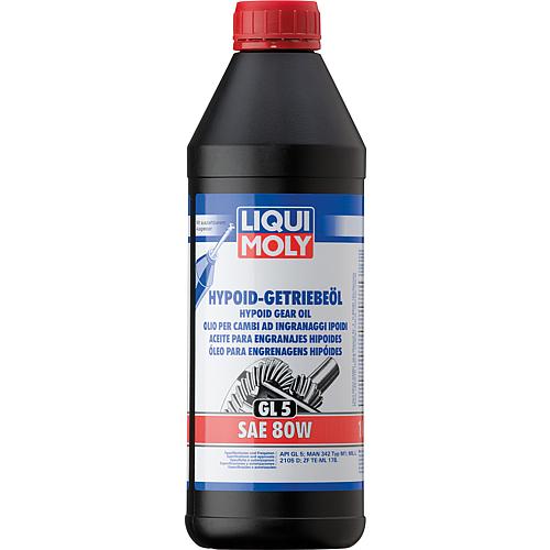 Hypoid gear oil LIQUI MOLY (GL5) SAE 80W 1l bottle