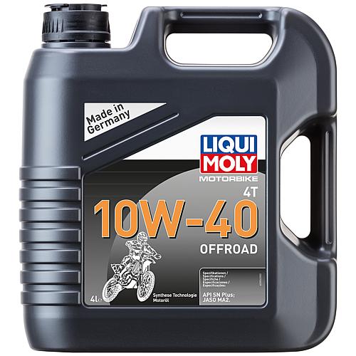 huile moteur moto LIQUI MOLY moto 4T 10W-40 offroad bison 4l