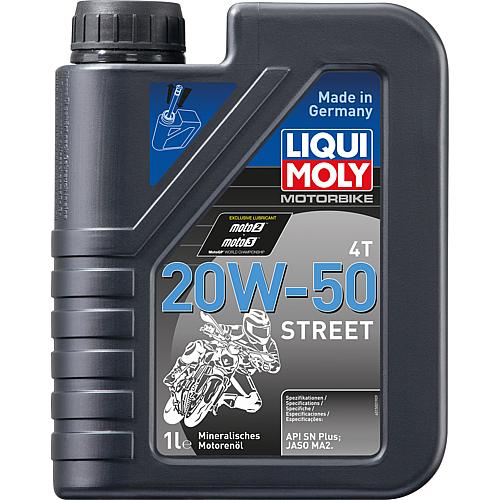 Huile moteur moto 4T 20W-50 Street Standard 1