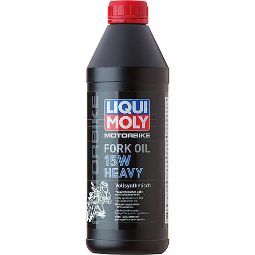 Huile de fourche moto LIQUI MOLY Motorbike Fork Oil 15W heavy bouteille 1l