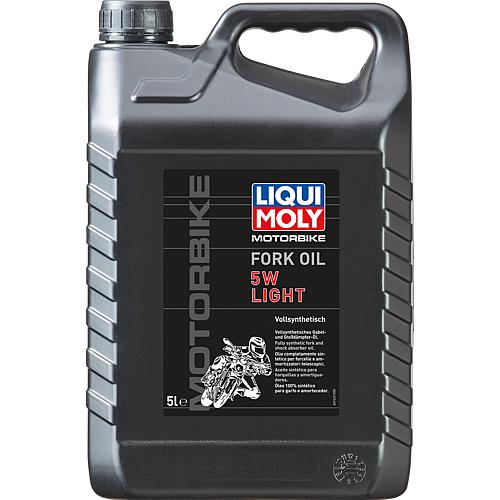 huile fourche  moto LIQUI MOLY moto fork oil 10W medium bison 5l